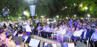 Un Encuentro de Bandas cerró las conmemoraciones de Caseros y San Lorenzo