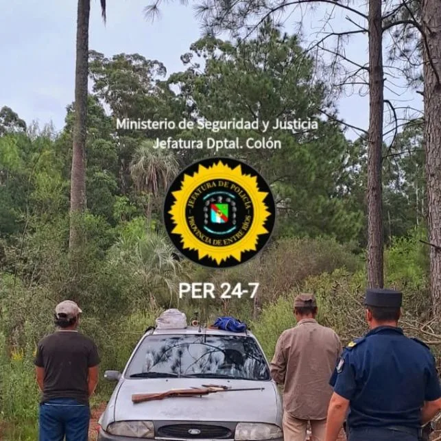 Tras los operativos en el Dpto. Colón identificaron cazadores en el Parque Nacional el Palmar