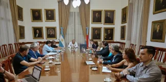 El gobernador repasó junto a Fregonese el Plan Educativo Provincial