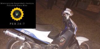 En el marco del Operativo «Barrios Seguros»: Interceptaron a menores en Motocicleta tras Persecución Policial