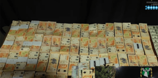 Importante secuestro de dinero en efectivo en el Puesto Caminero Tala