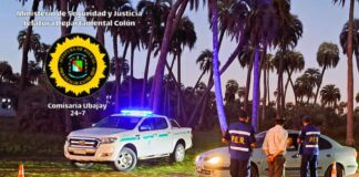 Operativo de Seguridad en inmediaciones del Parque Nacional “El Palmar”