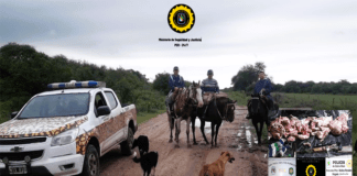 Brigadistas realizó dos allanamientos en la zona rural “Las Toscas”, por el delito de abigeato en perjuicio de un productor de la zona
