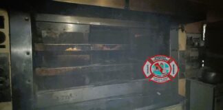 Bomberos debieron intervenir en una panadería