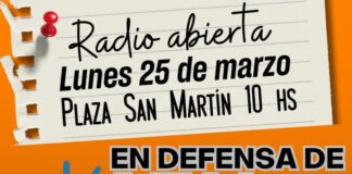 LT11: habrá Radio abierta en Plaza San Martin