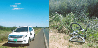 Un ciclista falleció al ser chocado por una camioneta