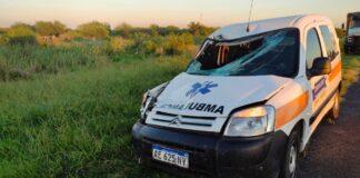 Un hombre que iba caminando por la ruta perdió la vida al ser embestido por una ambulancia y por un camión