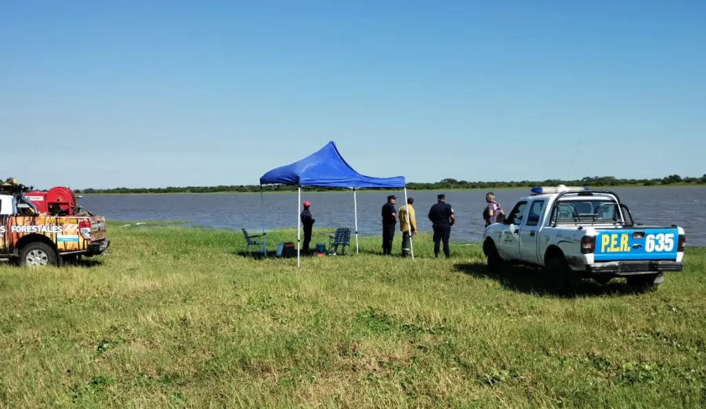 Chajarí: Encontraron sin vida al hombre que había desaparecido en las aguas de una represa en un establecimiento rural