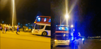 Chajarí: Un hombre murió al recibir un disparo de arma de fuego en el que viajaba en un colectivo de larga distancia