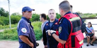 Rosario del Tala: Policía y Bomberos buscan a un joven en un arroyo