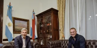 El gobernador y Mariano Werner trataron la posibilidad de sumar fechas del automovilismo nacional en Entre Ríos