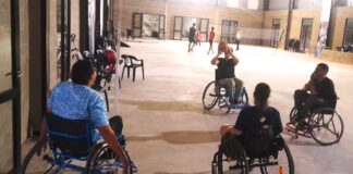 Practican deporte adaptado en “El Espinillo”