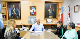 Deporte adaptado: Lauritto recibió a Brisa Roldán