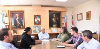 Lauritto se reunió con ATE Municipal