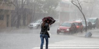 Hay alerta naranja por tormentas para Entre Ríos