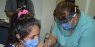 Continúa la vacunación antigripal en los CAPS