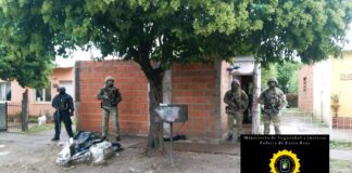 Narcomenudeo: La policía de Entre Ríos realizó tres allanamientos en Viale
