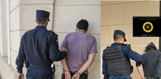 Acción rápida del Comando Radioeléctrico de Concordia resulta en la aprehensión de dos individuos con amplio prontuario delictivo