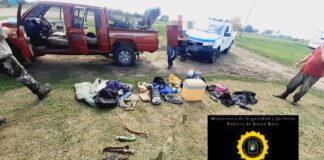 Secuestro de armas a cazadores furtivos