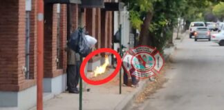 Escape de Gas en pleno centro