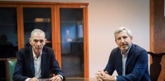 Frigerio planteó en Nación la necesidad de actualizar el valor que se paga a Salto Grande por la generación de energía