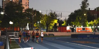 Finde a puro atletismo Sudamericano en Concepción del Uruguay
