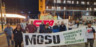 Movimientos sociales se movilizaron en Plaza Ramírez