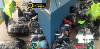 Secuestro de mercadería en Puesto Caminero Viale