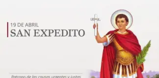 Hoy se celebra el día de San Expedito, el santo de las causas justas y urgentes