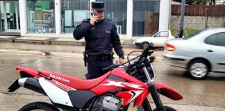 Recuperaron una moto sustraída en Federación