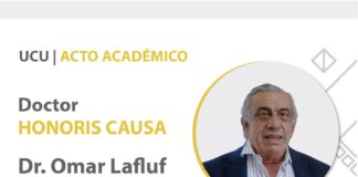 Se entregará una distinción Honoris Causa al Dr. Omar Lafluf Hebeich
