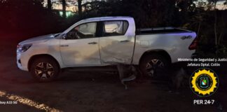 Colisión Vehicular en Camino a Primero de Mayo