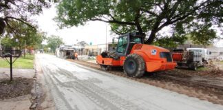 Continúa la repavimentación en calle Posadas