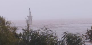 La altura del río Uruguay continúa su escalada es de 7,26 metros, creciendo