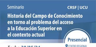Seminario “Historia del campo de conocimiento en torno al problema del acceso a la educación superior en el contexto actual”