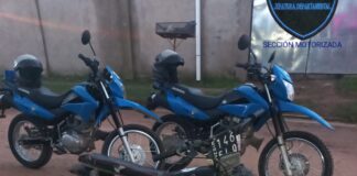 Secuestro de una motocicleta adulterada: Operativo de la Sección Motorizada