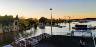 El nivel del Río Uruguay alcanzó los 6,65 Metros en Concepción del Uruguay