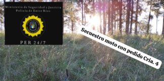 Secuestraron un motovehículo en la Autovía tras una persecución policial