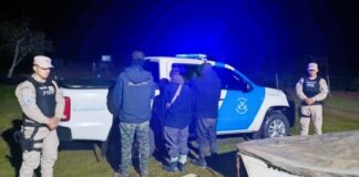 Caza furtiva: Prefectura secuestró armas y marihuana en Concepción del Uruguay