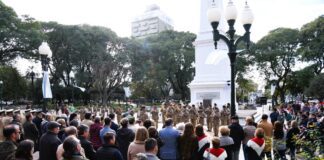 Se inició formalmente la “Semana de Mayo”con la entrega de escarapelas