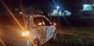 Robó un auto, chocó una vivienda y fue detenido