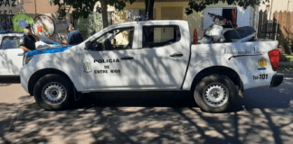 Accidente en la intersección de Balbín y Ana Urquiza de Victorica