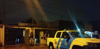(Galería)Allanamientos en coordinación entre Policía de Entre Ríos (Toxicología) y Prefectura Naval Argentina