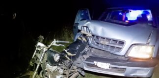 Siniestro Vial en Ruta 39: Camioneta colisiona con una motocicleta