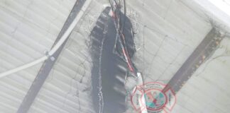 Principio de incendio en una vivienda en Barrio Sta. Teresita