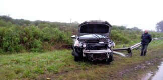 Un vecino de Caseros despistó en ruta 39