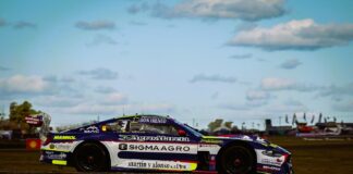 Concepción del Uruguay: German Todino, con el Mustang sorprende con la “pole”