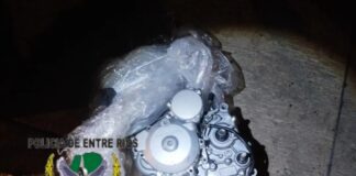 Concepción del Uruguay: Puesto Bella vista, secuestran un motor robado