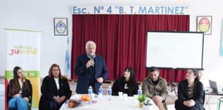 Lauritto recibió a la vicegobernadora de la provincia