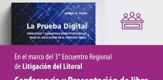 Conferencia y presentación de libro a cargo del Dr. Rubén Chaia